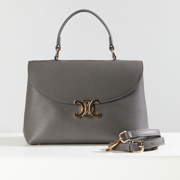 Mauricio Macletti Nino medium bag grey smoke